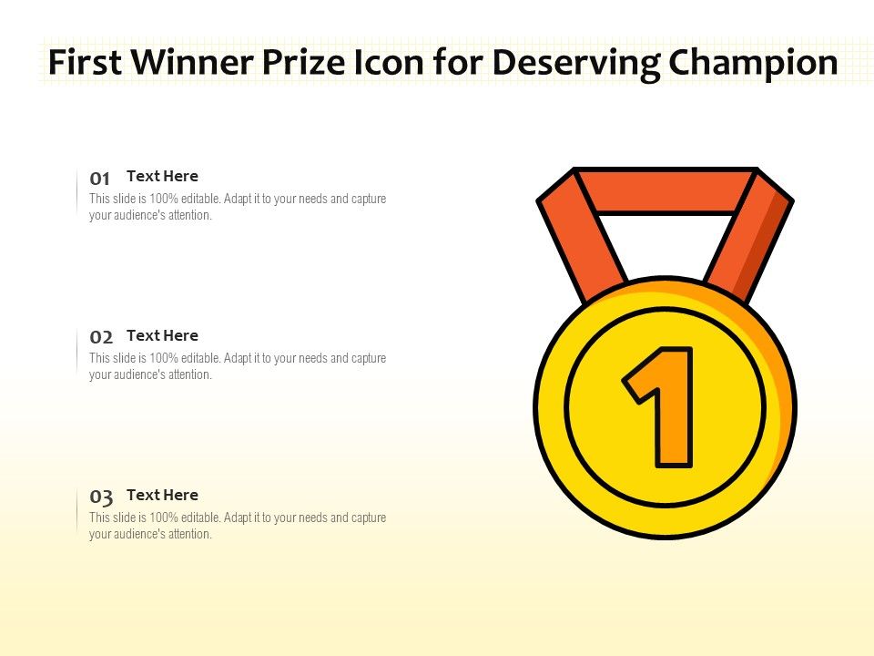 First_Winner_Prize_Icon_For_Deserving_Champion_Ppt_PowerPoint_Presentation_File_Graphics_Download_PDF_Slide_1.jpg