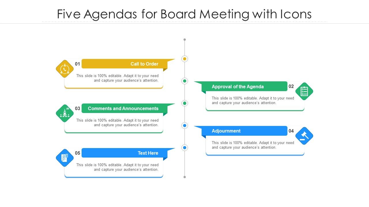 Five_Agendas_For_Board_Meeting_With_Icons_Ppt_PowerPoint_Presentation_Icon_Infographics_PDF_Slide_1.jpg