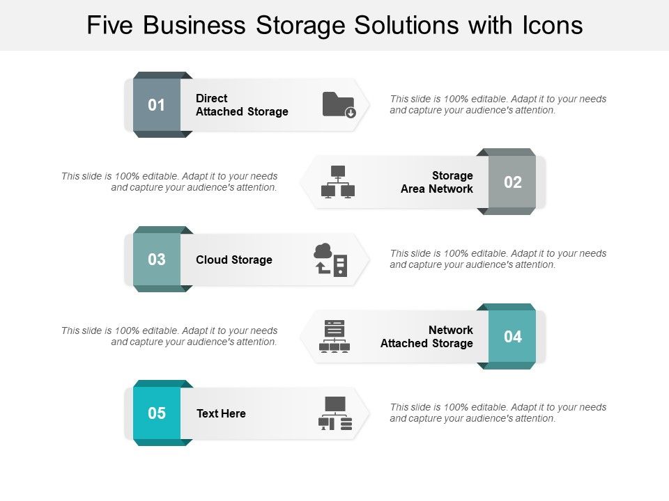 Five_Business_Storage_Solutions_With_Icons_Ppt_PowerPoint_Presentation_Summary_Examples_Slide_1.jpg