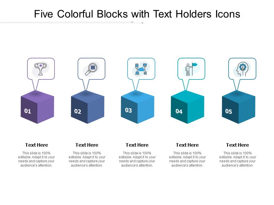 Five_Colorful_Blocks_With_Text_Holders_Icons_Ppt_PowerPoint_Presentation_Outline_Visuals_Slide_1.jpg