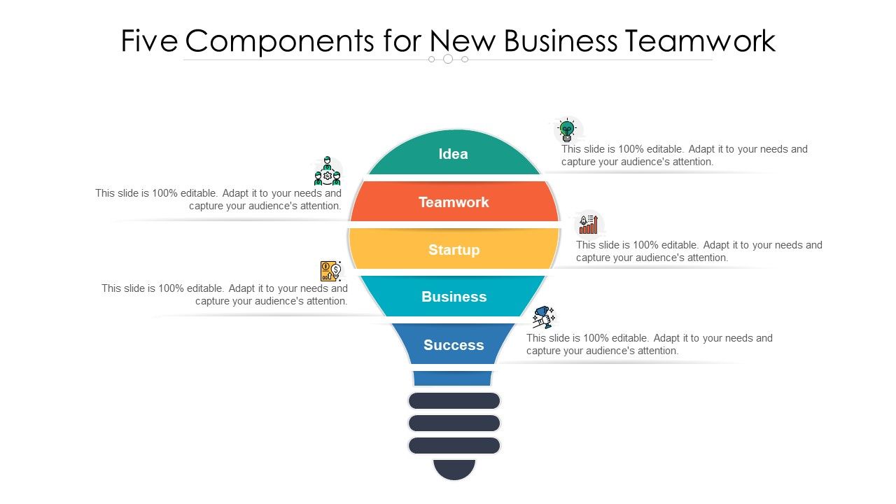 Five_Components_For_New_Business_Teamwork_Ppt_PowerPoint_Presentation_Icon_Deck_PDF_Slide_1.jpg