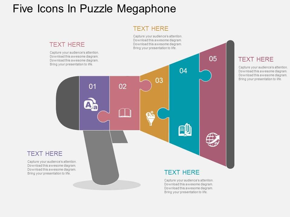Five_Icons_In_Puzzle_Megaphone_Powerpoint_Templates_1.jpg