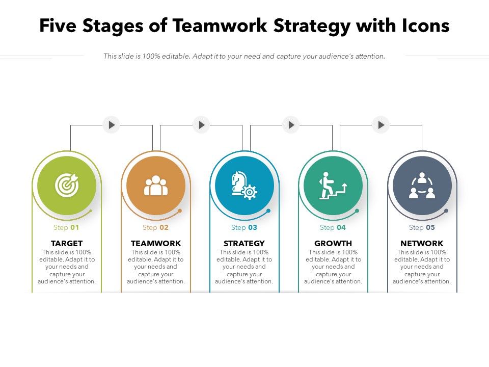 Five_Stages_Of_Teamwork_Strategy_With_Icons_Ppt_PowerPoint_Presentation_File_Introduction_PDF_Slide_1.jpg