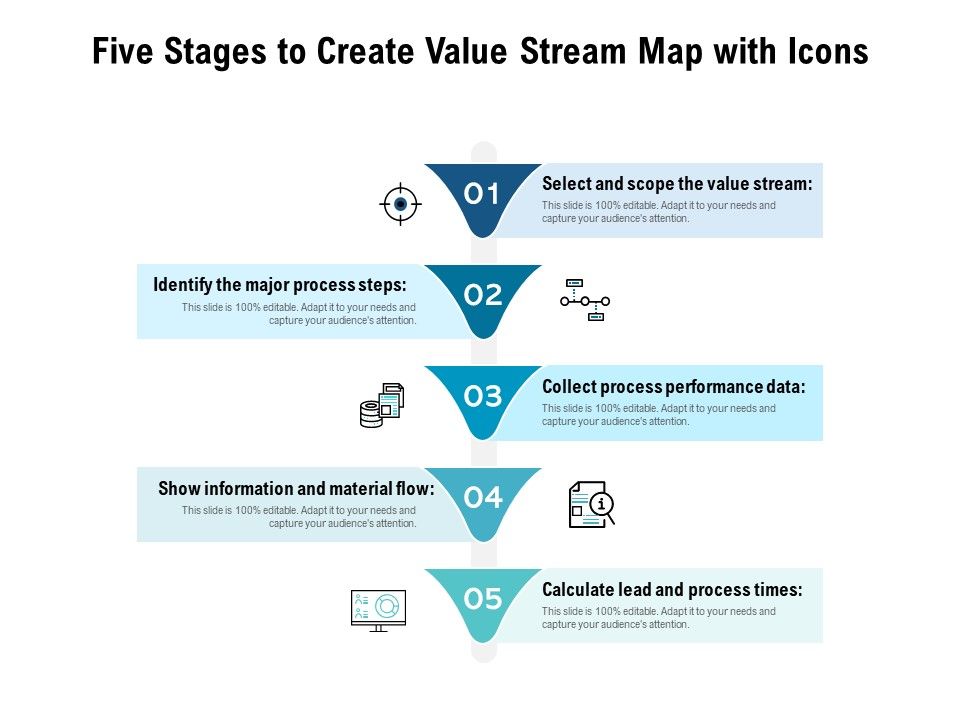 Five_Stages_To_Create_Value_Stream_Map_With_Icons_Ppt_PowerPoint_Presentation_Infographic_Template_Pictures_PDF_Slide_1.jpg