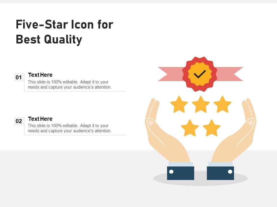 Five_Star_Icon_For_Best_Quality_Ppt_PowerPoint_Presentation_File_Visuals_PDF_Slide_1.jpg