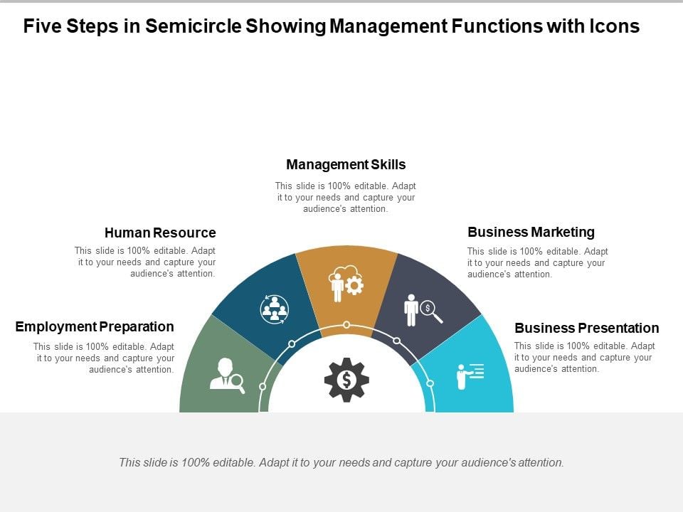 Five_Steps_In_Semicircle_Showing_Management_Functions_With_Icons_Ppt_PowerPoint_Presentation_Icon_Pictures_Slide_1.jpg
