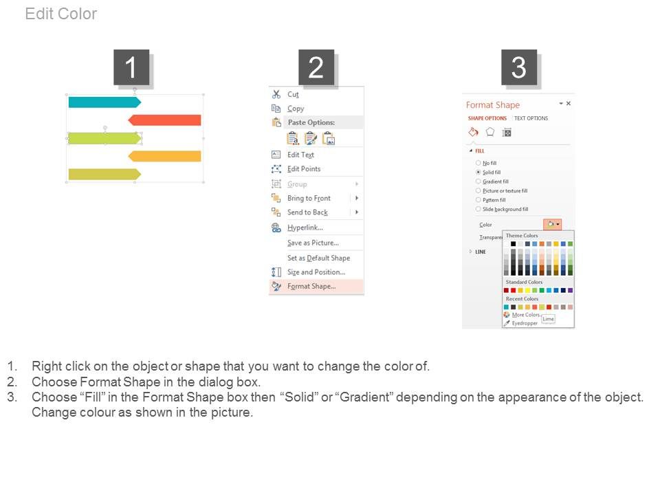 Five Steps Infographic For Information Display Powerpoint Slides Slide02