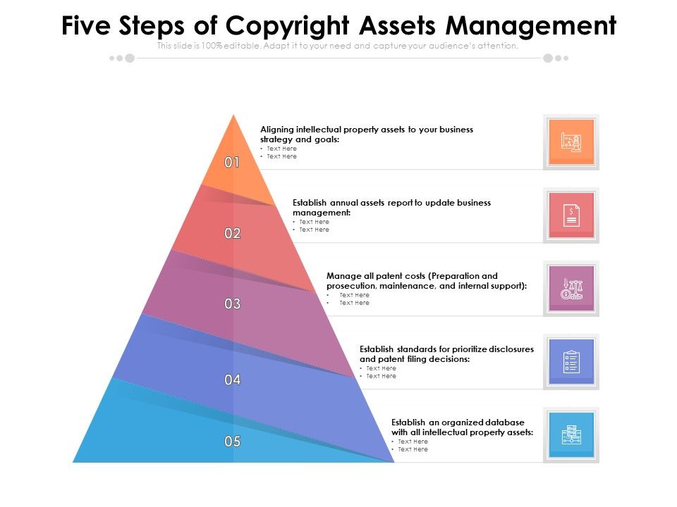 Five_Steps_Of_Copyright_Assets_Management_Ppt_PowerPoint_Presentation_Gallery_Icon_PDF_Slide_1.jpg