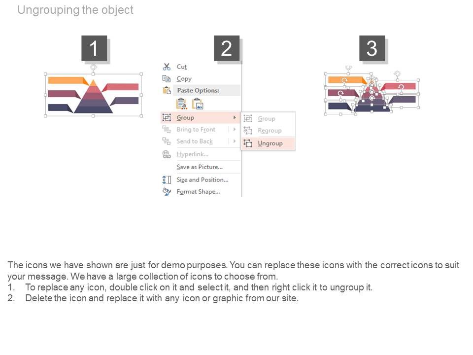 Five Steps Pyramid Process Chart Powerpoint Slides Slide03