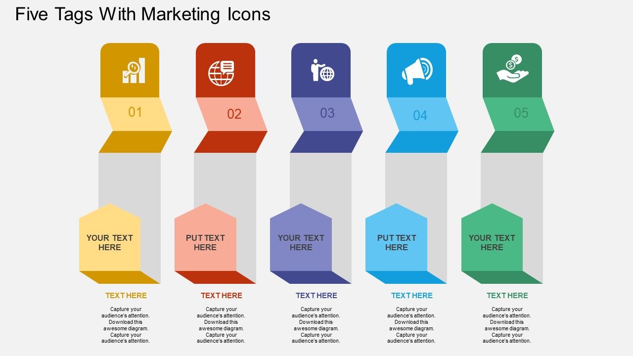 Five_Tags_With_Marketing_Icons_Powerpoint_Template_Slide_1.jpg