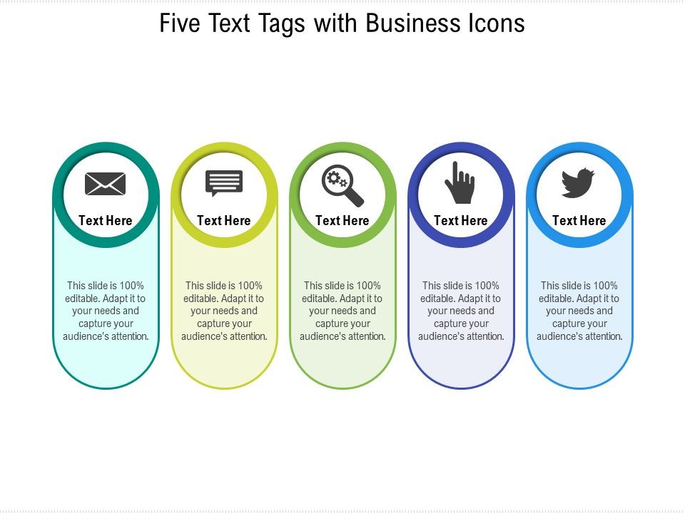 Five_Text_Tags_With_Business_Icons_Ppt_PowerPoint_Presentation_File_Visuals_PDF_Slide_1.jpg