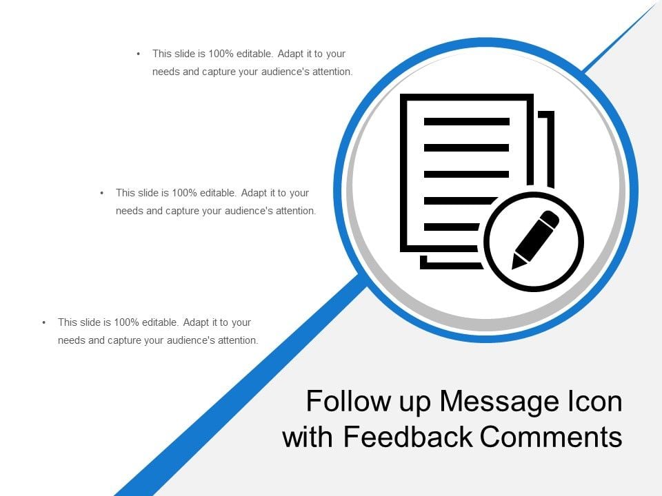 Follow_Up_Message_Icon_With_Feedback_Comments_Ppt_PowerPoint_Presentation_File_Templates_PDF_Slide_1.jpg