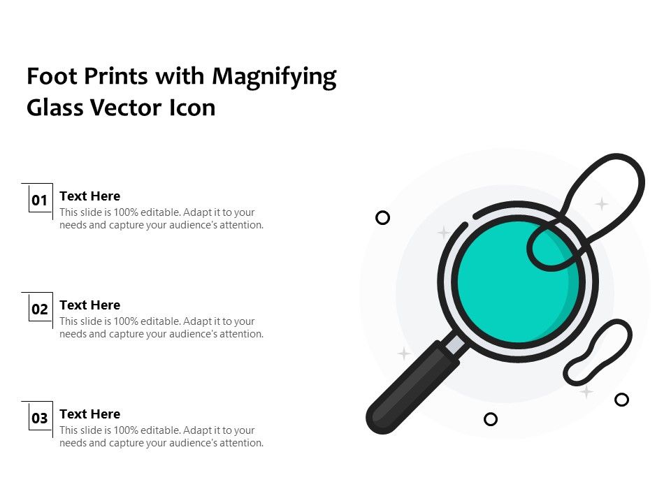 Foot_Prints_With_Magnifying_Glass_Vector_Icon_Ppt_PowerPoint_Presentation_File_Visual_Aids_PDF_Slide_1.jpg