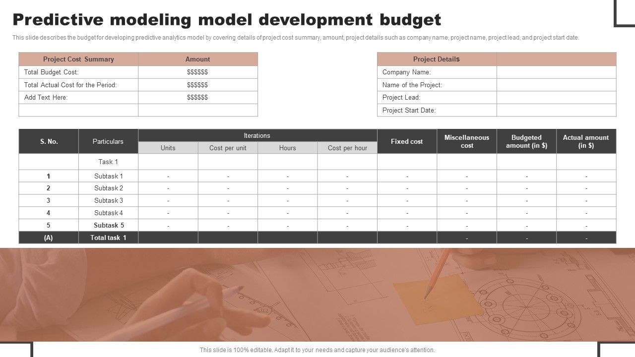 Forecast Analysis Technique IT Predictive Modeling Model Development ...