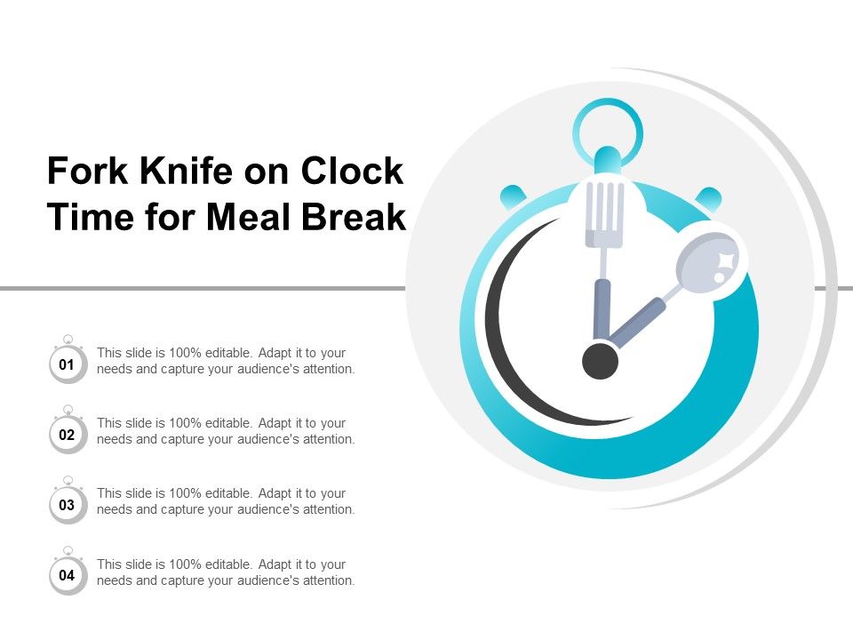Fork_Knife_On_Clock_Time_For_Meal_Break_Ppt_PowerPoint_Presentation_Icon_Tips_Slide_1.jpg