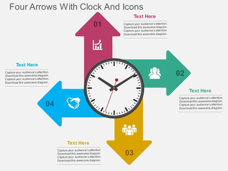 Four_Arrows_With_Clock_And_Icons_Powerpoint_Template_1.jpg
