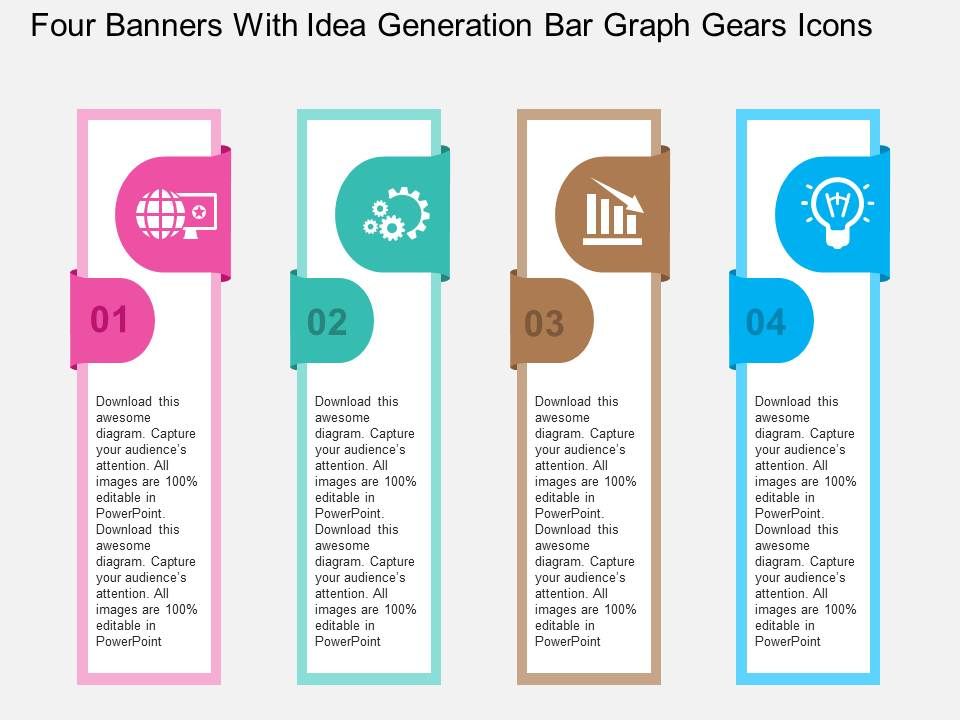 Four_Banners_With_Idea_Generation_Bar_Graph_Gears_Icons_Powerpoint_Templates_1.jpg