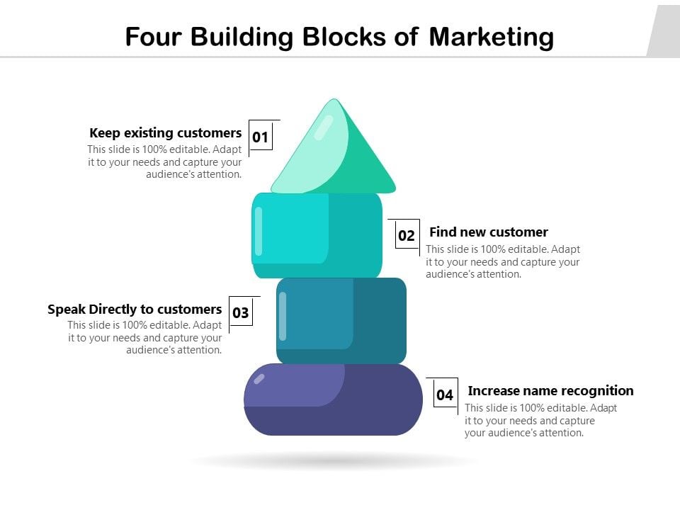 Four_Building_Blocks_Of_Marketing_Ppt_PowerPoint_Presentation_Icon_Elements_PDF_Slide_1.jpg