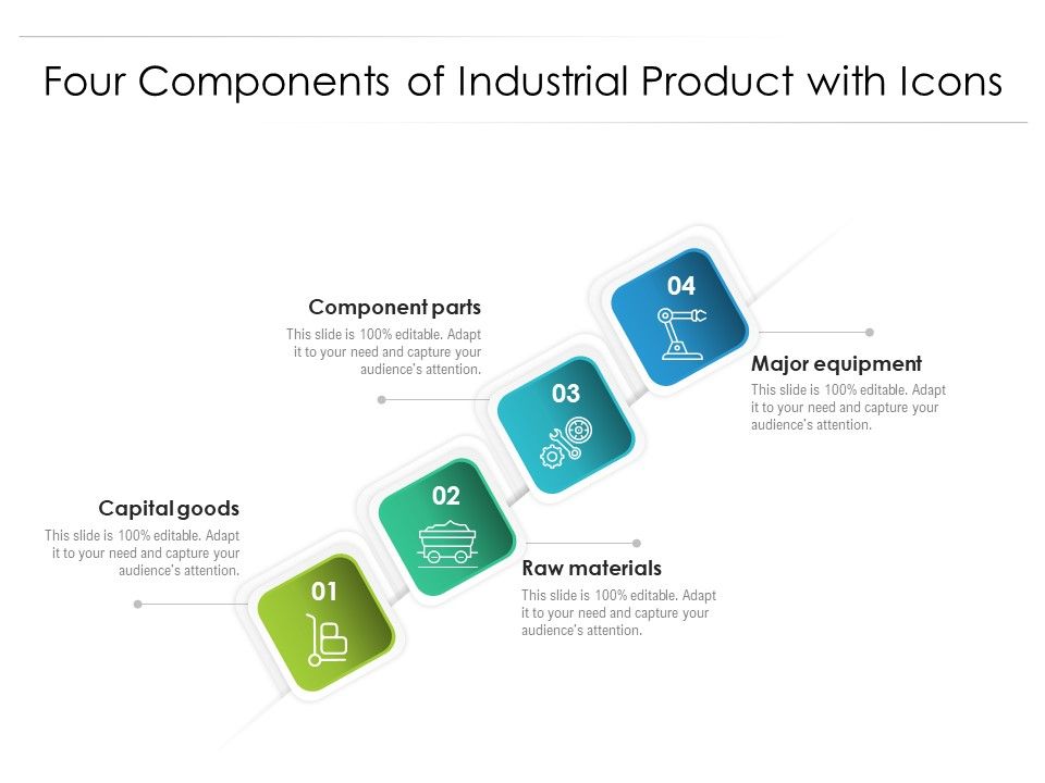 Four_Components_Of_Industrial_Product_With_Icons_Ppt_PowerPoint_Presentation_File_Mockup_PDF_Slide_1.jpg