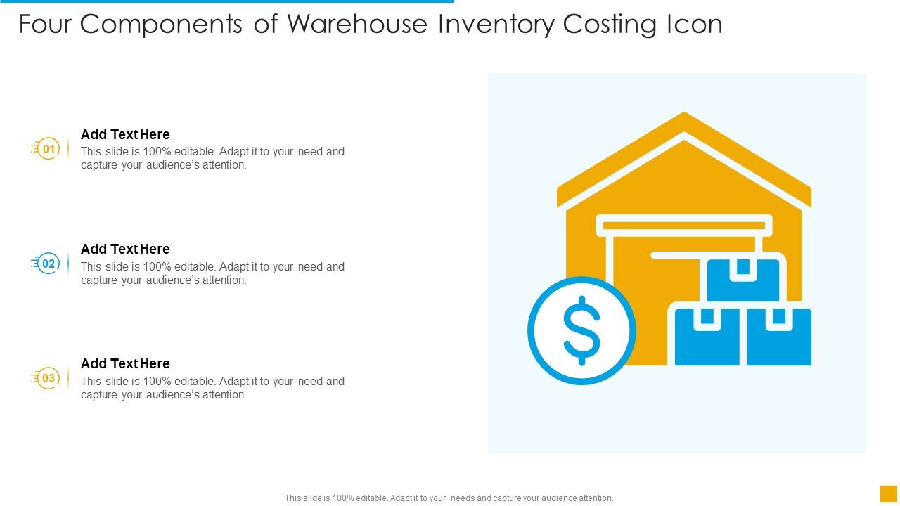 Four_Components_Of_Warehouse_Inventory_Costing_Icon_Professional_PDF_Slide_1.jpg