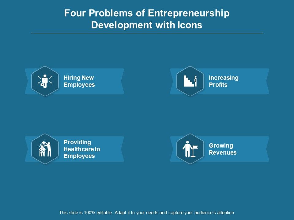 Four_Problems_Of_Entrepreneurship_Development_With_Icons_Ppt_PowerPoint_Presentation_File_Outline_Slide_1.jpg