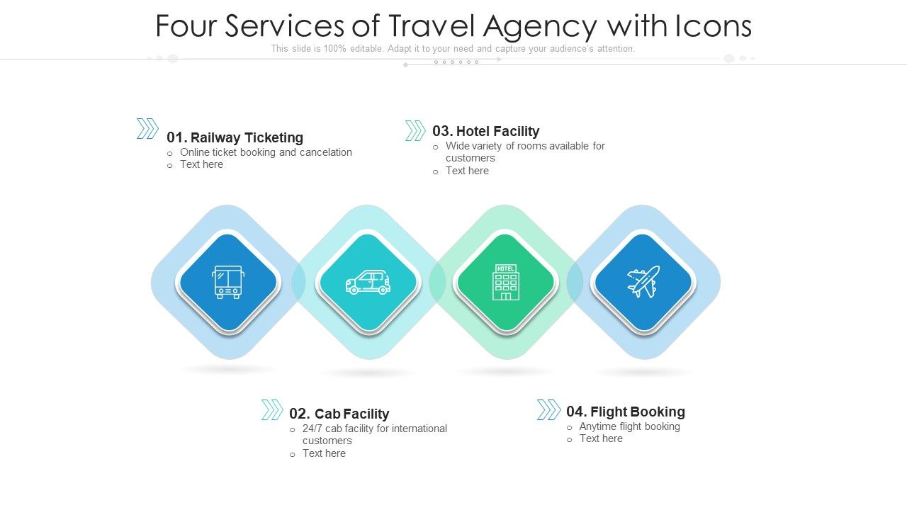 Four_Services_Of_Travel_Agency_With_Icons_Ppt_PowerPoint_Presentation_Icon_Example_PDF_Slide_1.jpg