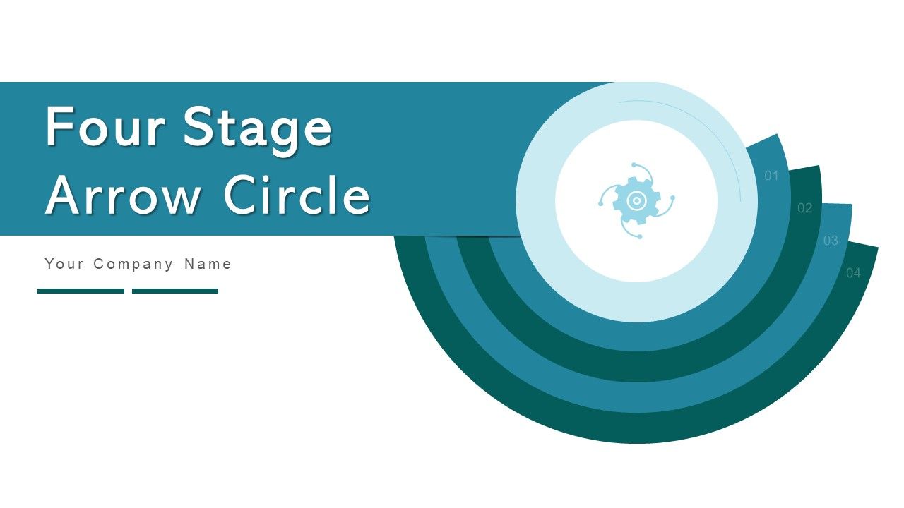 Four Stage Arrow Circle Team Development Ppt PowerPoint Presentation Complete Deck With Slides Slide01