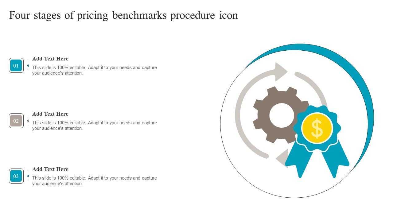 Four_Stages_Of_Pricing_Benchmarks_Procedure_Icon_Pictures_PDF_Slide_1.jpg