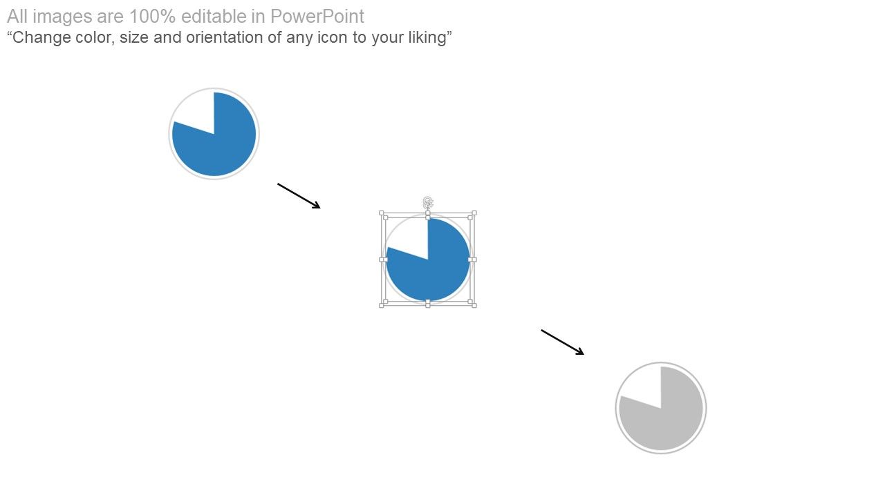 Four Steps Pie Charts For Financial Analysis Powerpoint Slides