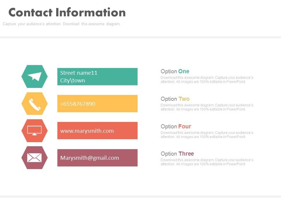 Four_Text_Tags_With_Icons_For_Contact_Information_Powerpoint_Slides_1.jpg