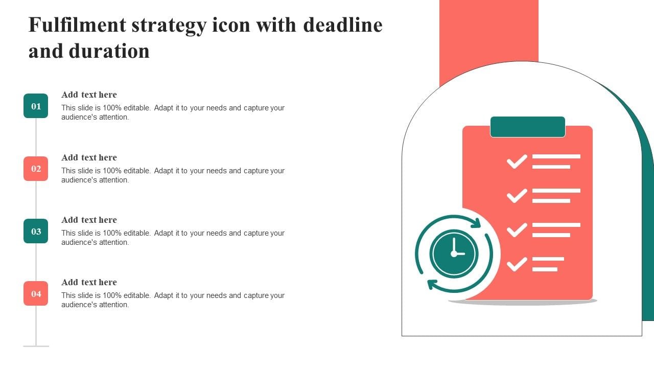 Fulfilment_Strategy_Icon_With_Deadline_And_Duration_Professional_PDF_Slide_1.jpg