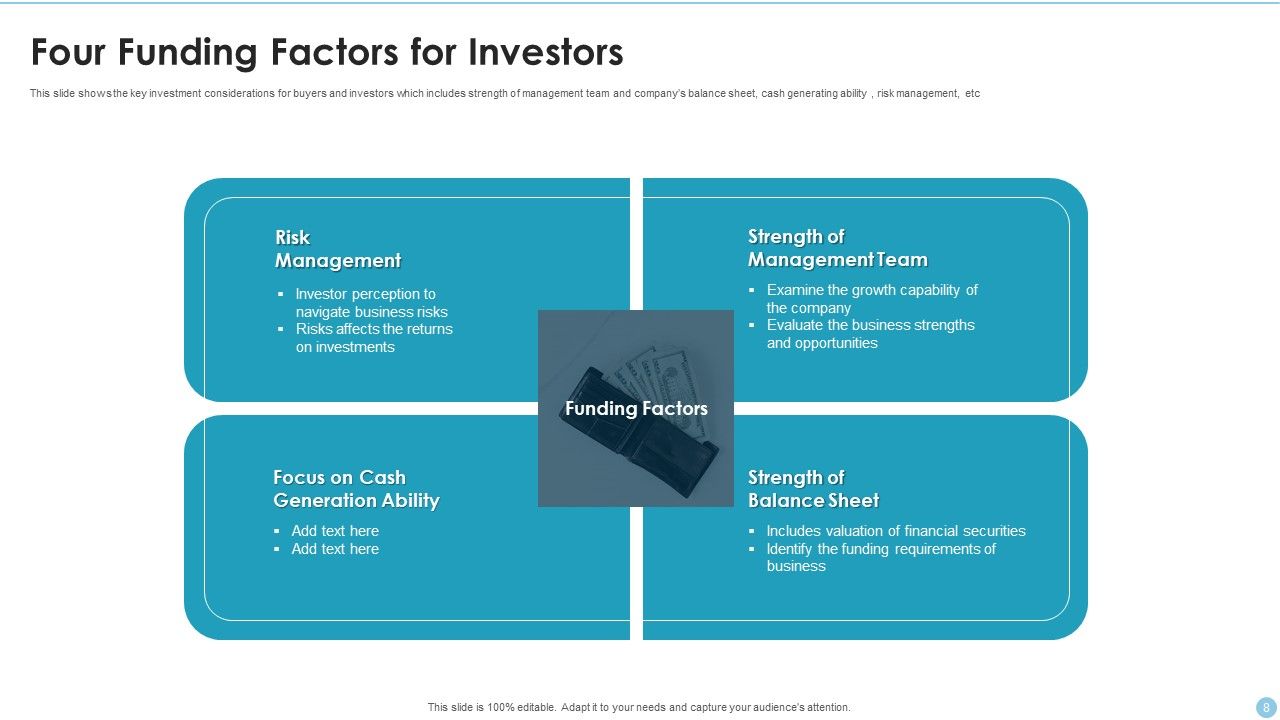Funding Factors Ppt PowerPoint Presentation Complete Deck With Slides Slide08