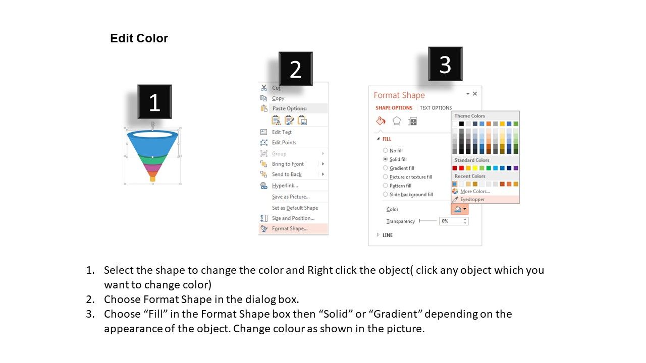 Funnel Diagram With Icons For Sales Process Powerpoint Templates Slide03