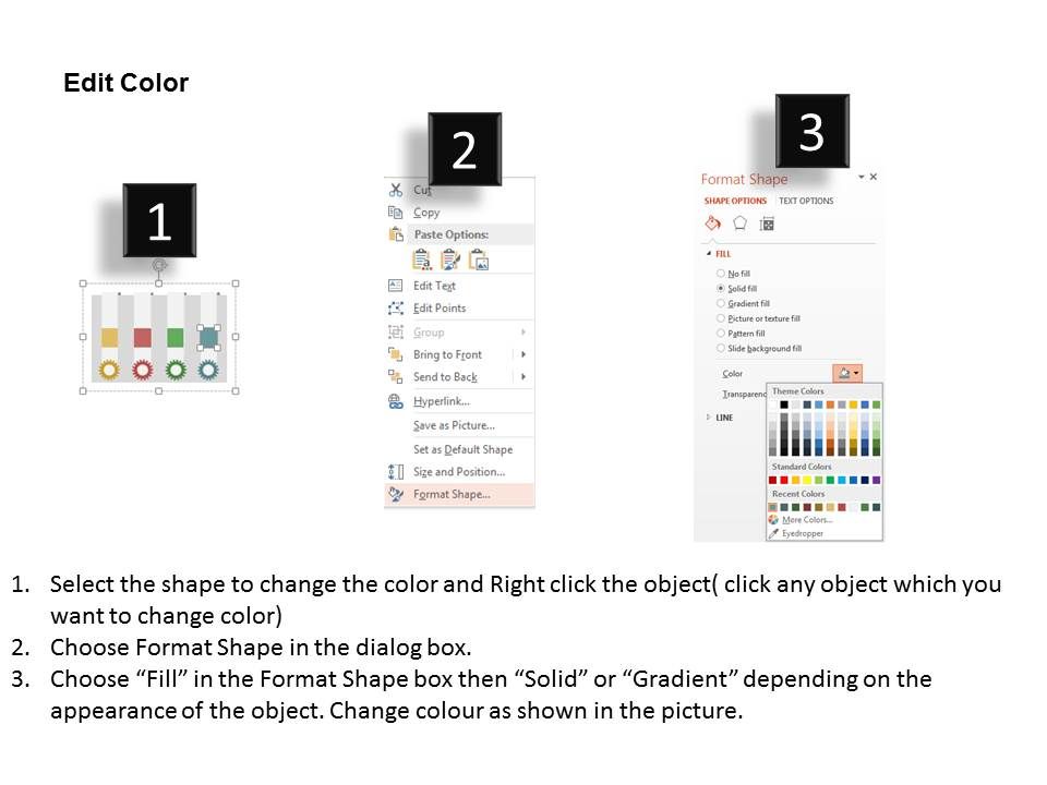 Gears With Tags For Workflow Mechanism Powerpoint Template Slide03
