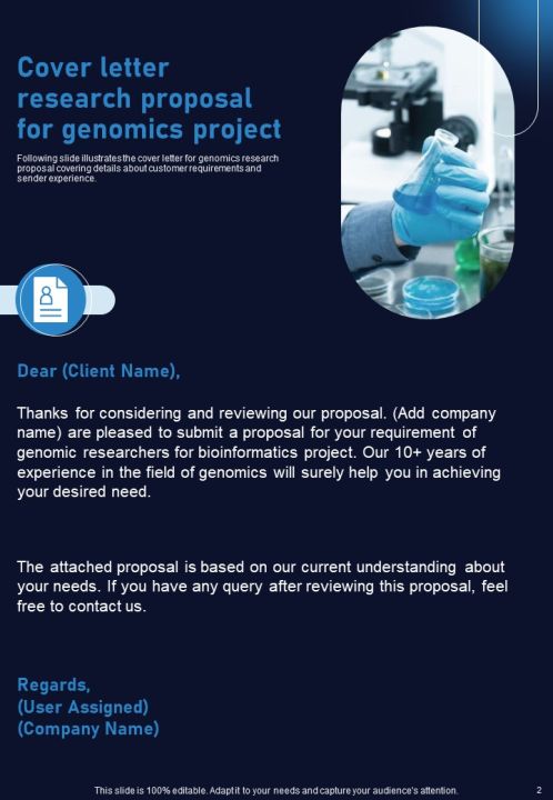 Genes Science Project Proposal Example Document Report Doc Pdf Ppt Slide02