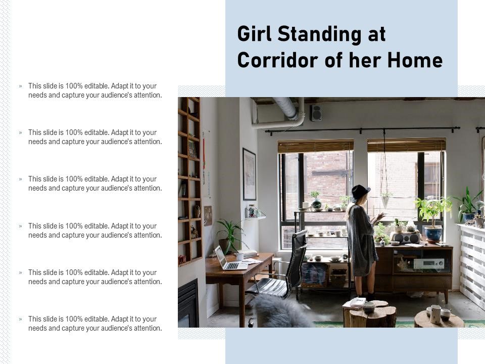 Girl_Standing_At_Corridor_Of_Her_Home_Ppt_PowerPoint_Presentation_Icon_Layouts_PDF_Slide_1.jpg