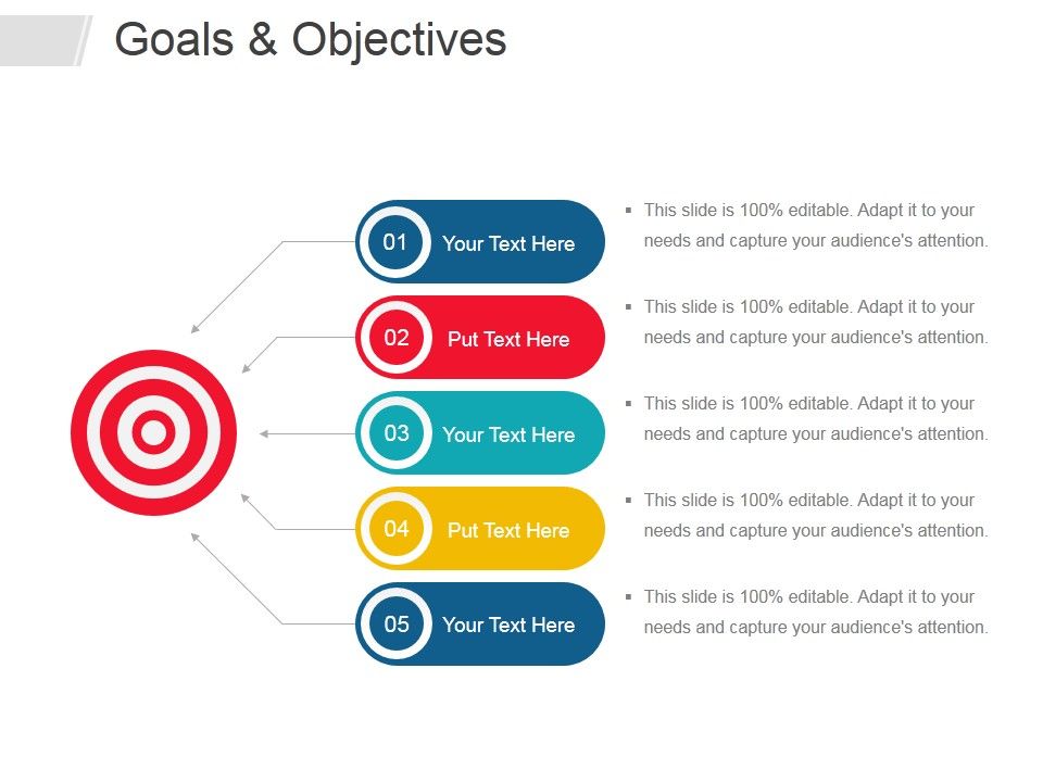 Goals And Objectives Ppt PowerPoint Presentation Layouts Designs Download