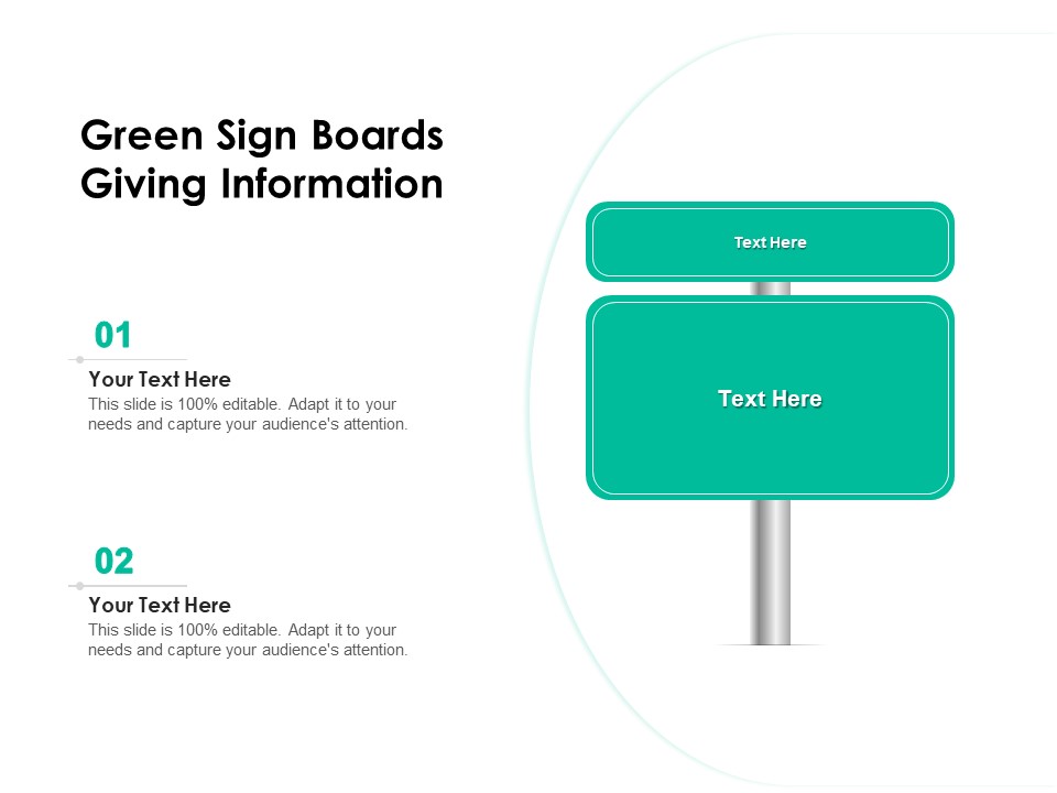 Green_Sign_Boards_Giving_Information_Ppt_PowerPoint_Presentation_File_Samples_PDF_Slide_1.jpg