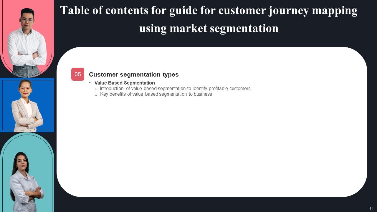 Guide For Consumer Journey Mapping Using Market Segmentation Ppt PowerPoint Presentation Complete Deck With Slides Slide39