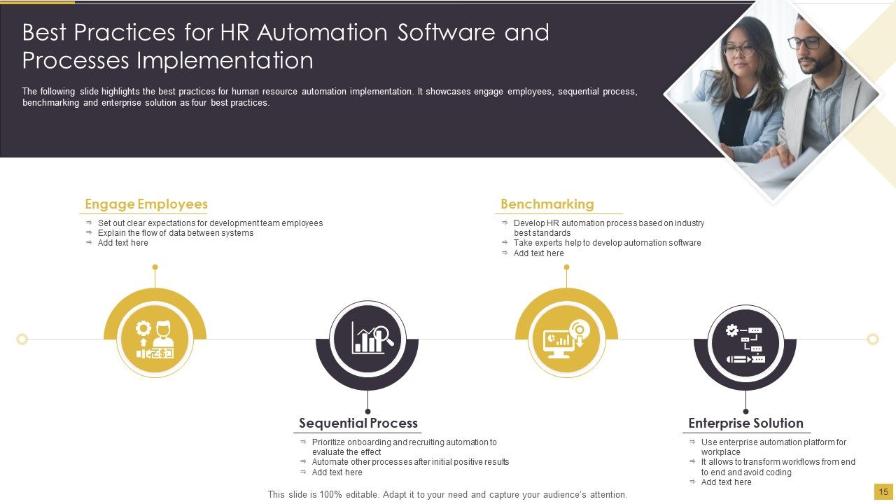 HR Automation Software And Processes Ppt PowerPoint Presentation Complete With Slides Slide15