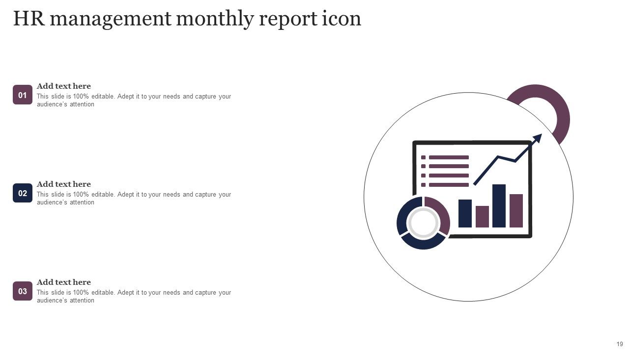 HR Monthly Report Ppt PowerPoint Presentation Complete Deck With Slides Slide19