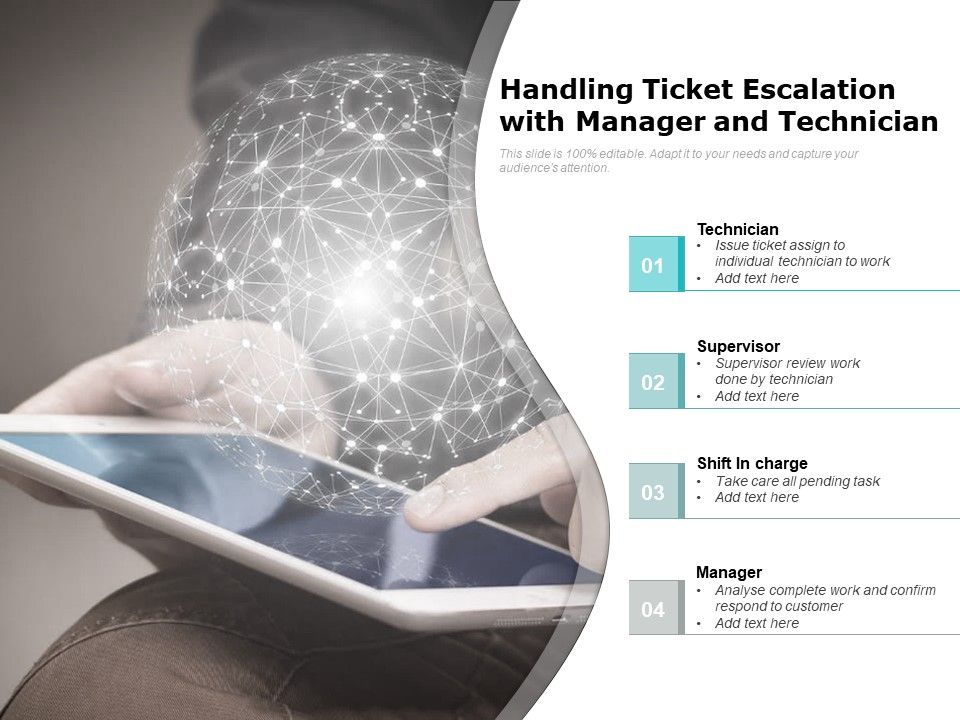 Handling_Ticket_Escalation_With_Manager_And_Technician_Ppt_PowerPoint_Presentation_Icon_Professional_PDF_Slide_1.jpg