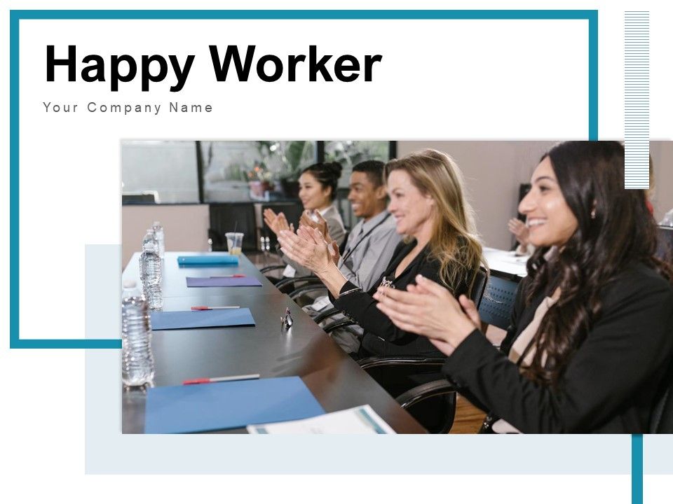 Happy Worker Business Employee Ppt PowerPoint Presentation Complete Deck Slide01