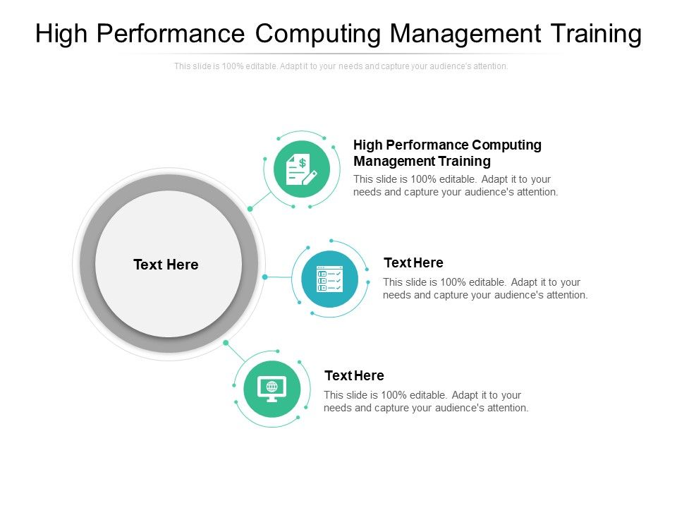 High Performance Computing Management Training Ppt PowerPoint ...