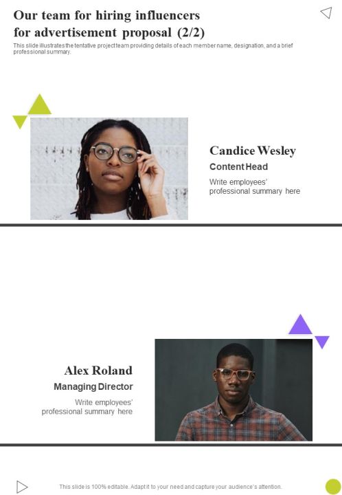Hiring Influencers For Advertisement Proposal Example Document Report Doc Pdf Ppt Slide17