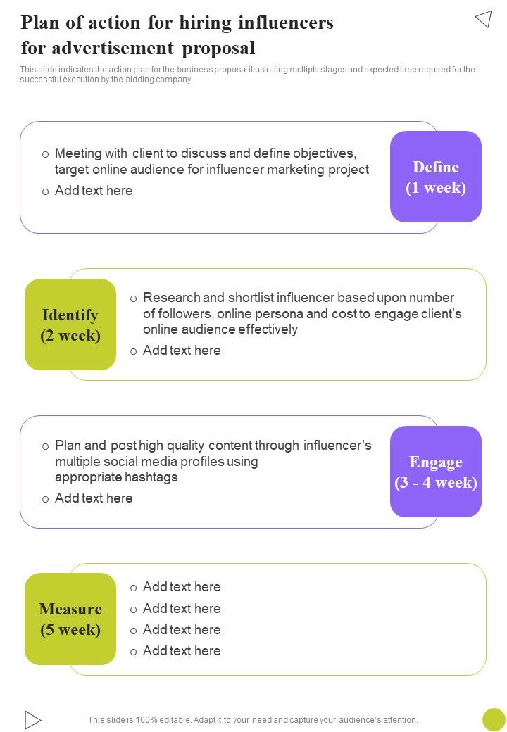 Hiring Influencers For Advertisement Proposal Example Document Report Doc Pdf Ppt Slide07
