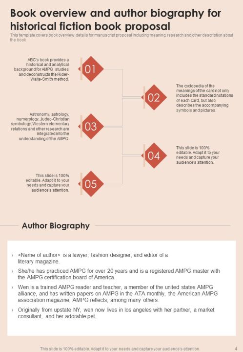Historical Fiction Book Proposal Example Document Report Doc Pdf Ppt Slide04