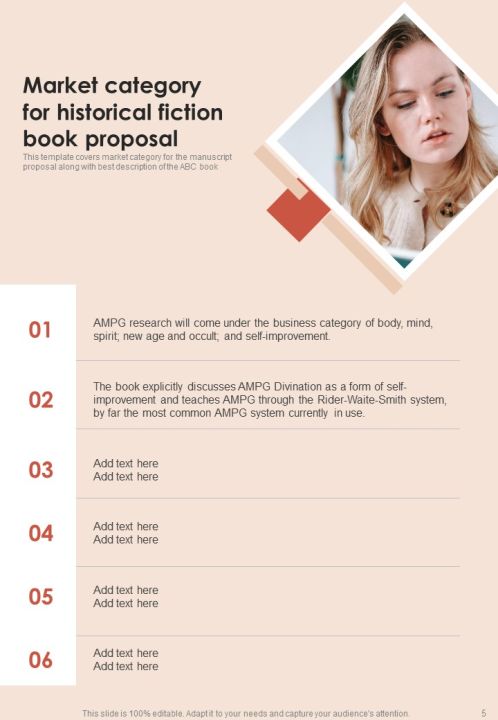 Historical Fiction Book Proposal Example Document Report Doc Pdf Ppt Slide05