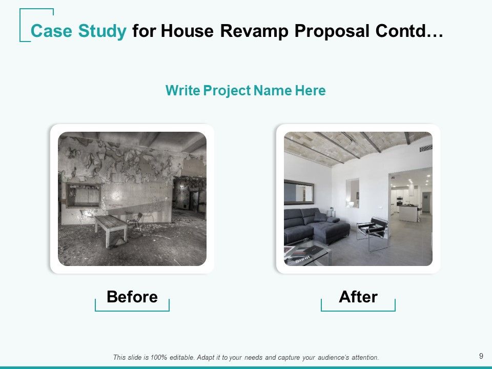 Home Remodeling Proposal Ppt PowerPoint Presentation Complete Deck With Slides Slide09