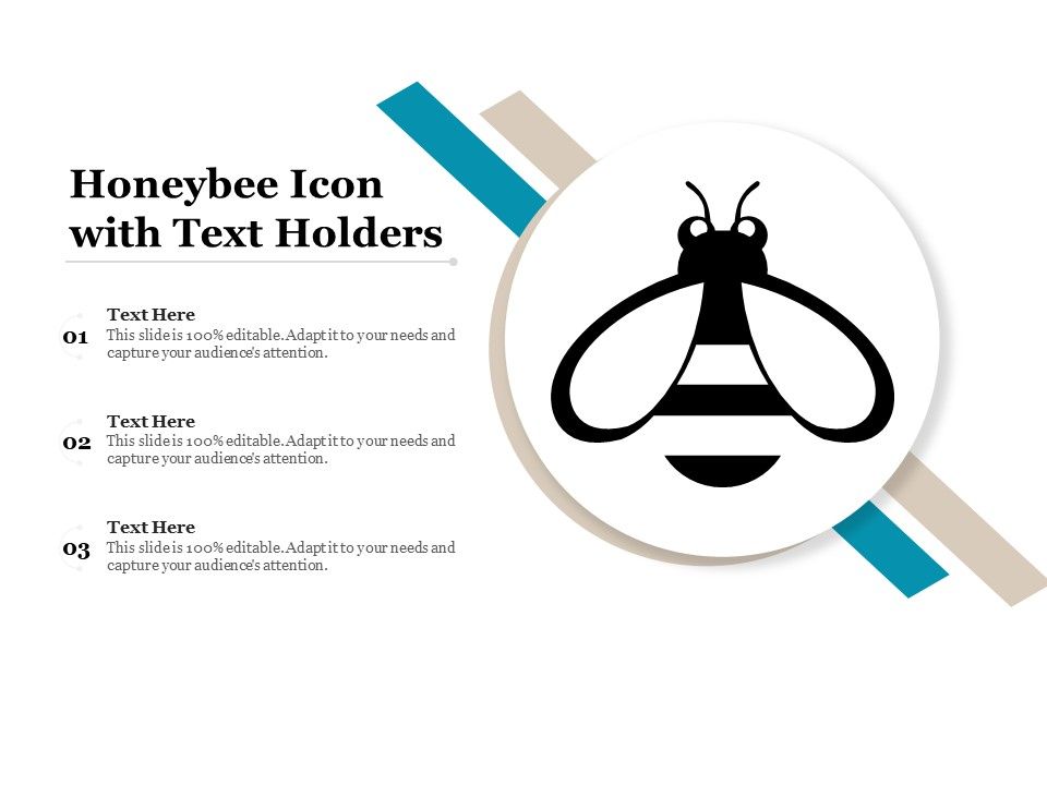 Honeybee_Icon_With_Text_Holders_Ppt_PowerPoint_Presentation_File_Model_PDF_Slide_1.jpg